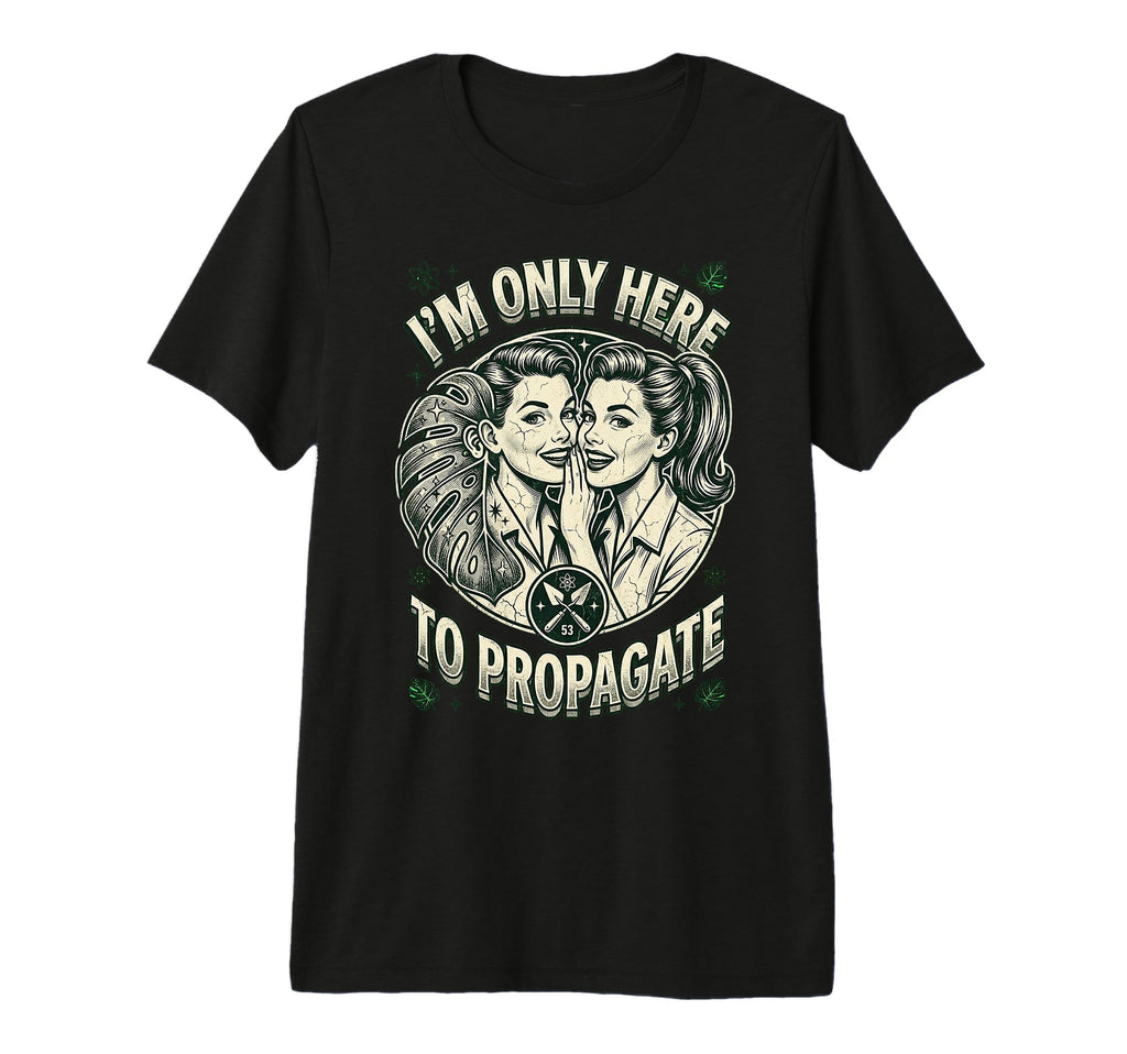 Introvert Gardening Plants S 50S T-Shirt - Custom Art Print for Adults - T-Shirt, Sweatshirt, Hoodie