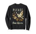 Please Chew Quieter Funny Sarcasm Sweatshirt - Novelty Apparel Unisex - T-Shirt, Sweatshirt, Hoodie