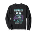 Tanning Bed Charged Uv Beauty Buffs Sun Sweatshirt - Graphic Print Unisex - T-Shirt, Sweatshirt, Hoodie