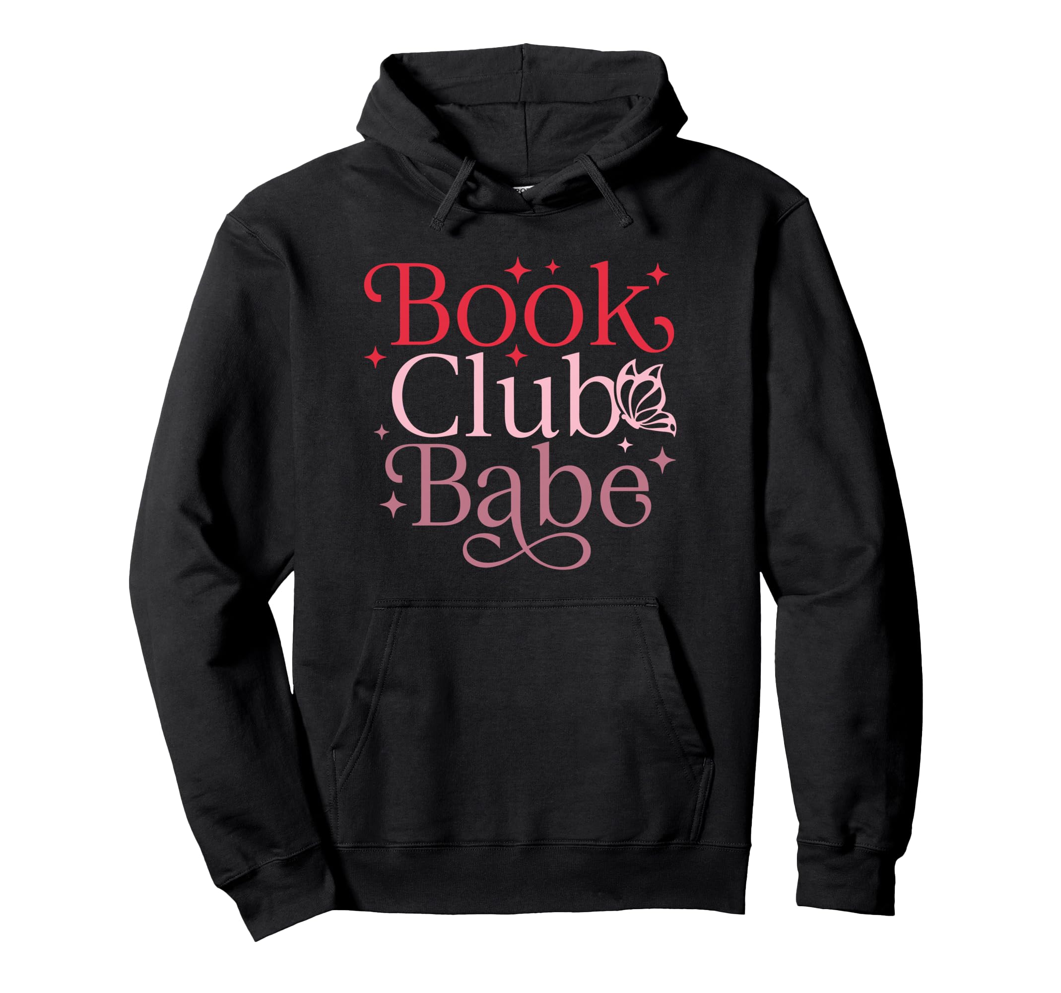 Book Club Babe Book Lover Hoodie - Novelty Apparel Men Women - T-Shirt, Sweatshirt, Hoodie