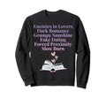 Bibliophile Romance Book Genre Sweatshirt - Minimalist Print for Adults - T-Shirt, Sweatshirt, Hoodie