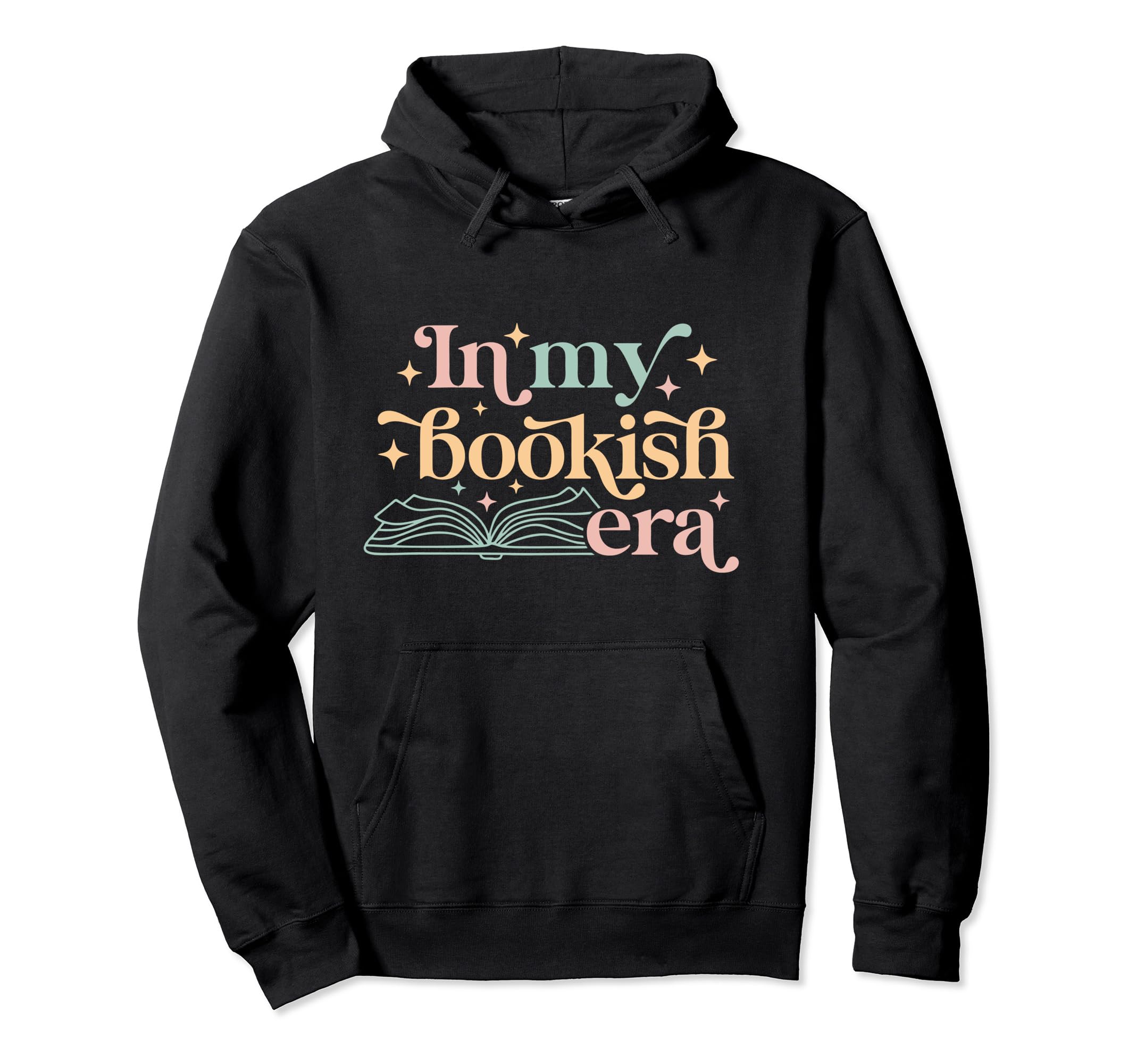 My Bookish Era Book Lover Hoodie - Aesthetic Graphic for Adults - T-Shirt, Sweatshirt, Hoodie