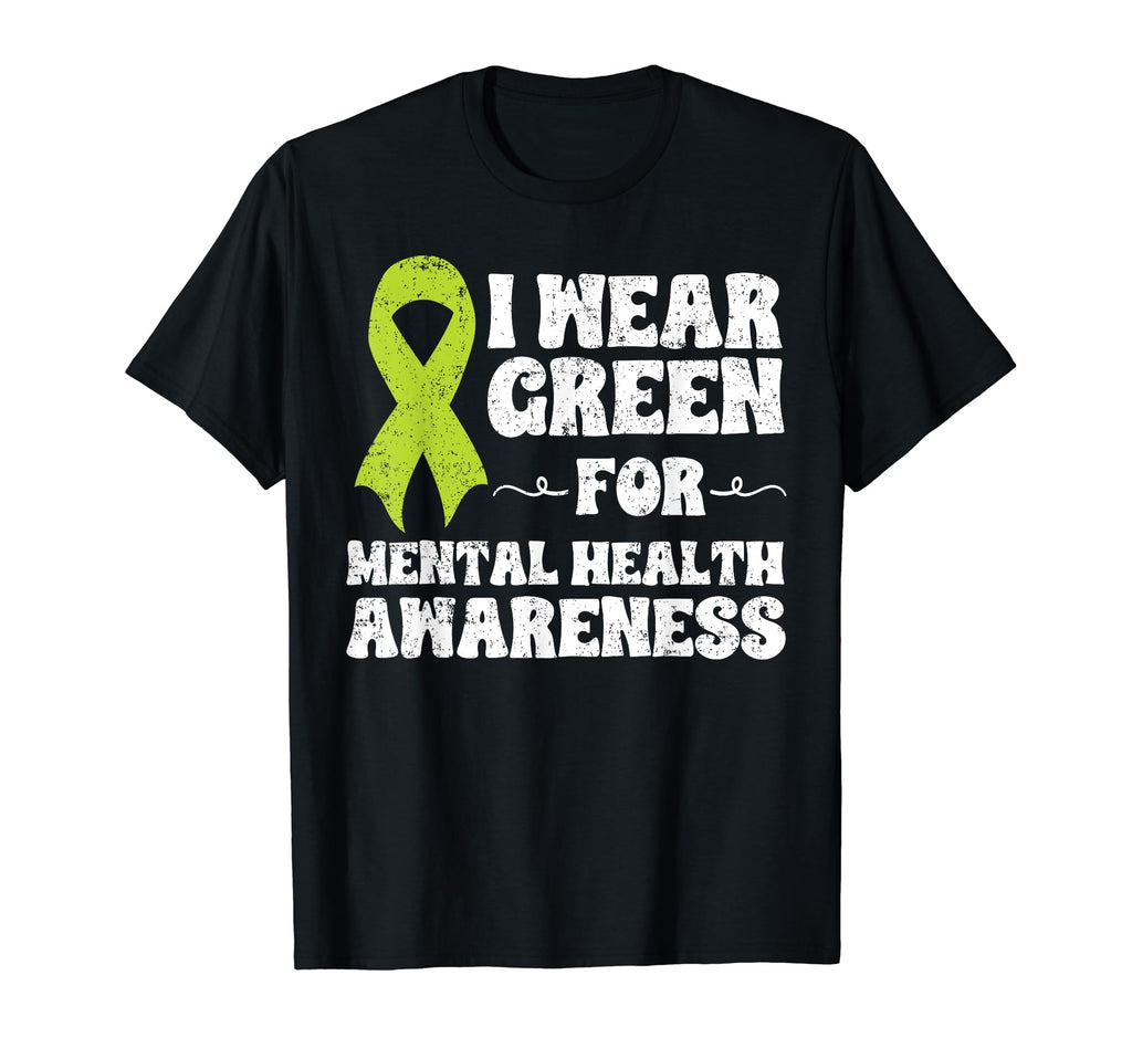 Rainbow May I Wear Green Mental Health T-Shirt - Aesthetic Graphic Unisex - T-Shirt, Sweatshirt, Hoodie