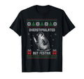 Overstimulated But Festive Ugly T-Shirt - Custom Art Print Men Women - T-Shirt, Sweatshirt, Hoodie
