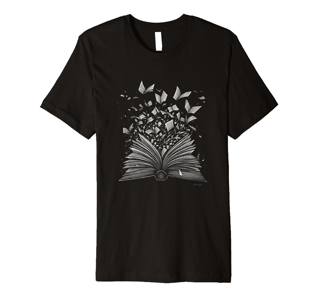 Imaginative Book Lover Literary T-Shirt - Novelty Apparel for Adults - T-Shirt, Sweatshirt, Hoodie