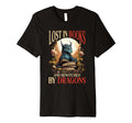 Mythology Fantasy Book Lover Dragon T-Shirt - Aesthetic Graphic Men Women - T-Shirt, Sweatshirt, Hoodie