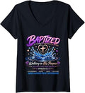 Women's When Women Pray Sisterhood Baptism Celebration V-Neck T-Shirt Unisex T-shirt, Sweatshirt, Hoodie, Long Sleeve Tee - T-Shirt, Sweatshirt, Hoodie