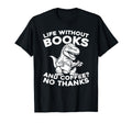 Bookworm Library Bibliophile Novel T-Shirt - Graphic Print Unisex - T-Shirt, Sweatshirt, Hoodie