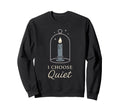 Introvert Alone Is Enough Sweatshirt - Fun Novelty Design for Adults - T-Shirt, Sweatshirt, Hoodie