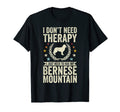 Dont Need Therapy Just Hug My Berner T-Shirt - Minimalist Print for Adults - T-Shirt, Sweatshirt, Hoodie