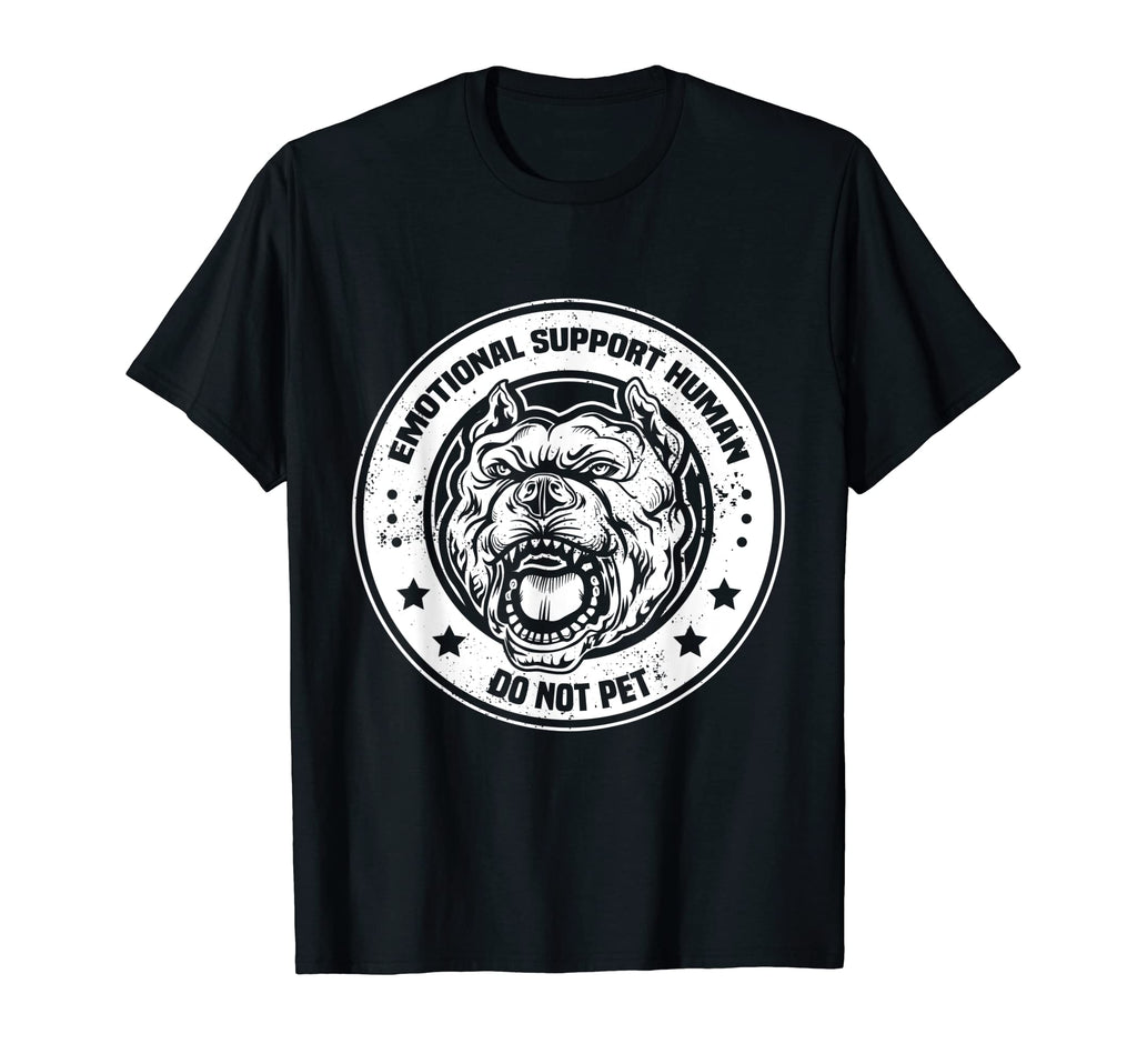 Emotional Human Do Not Pet Support T-Shirt - Fun Novelty Design for Adults - T-Shirt, Sweatshirt, Hoodie