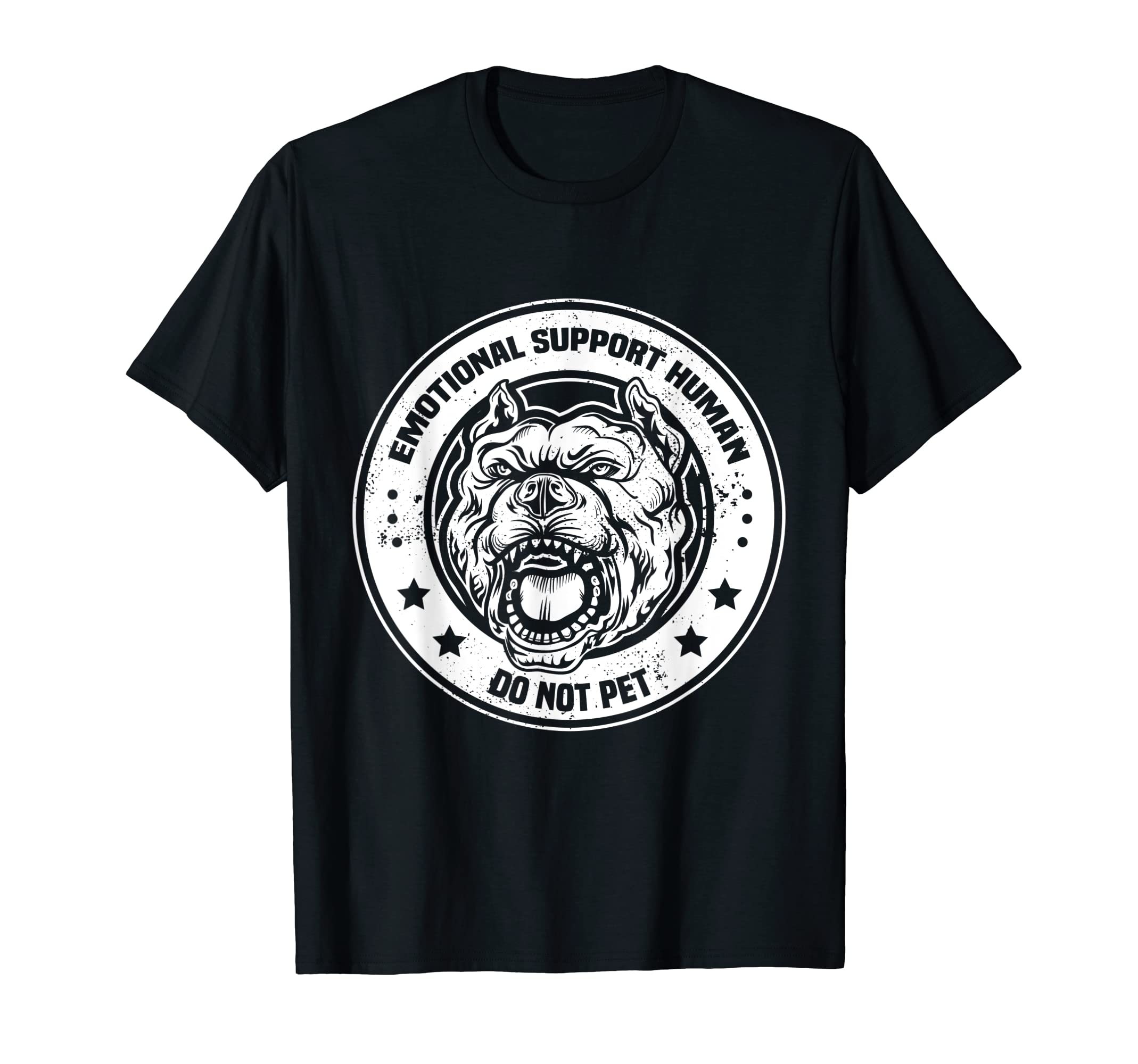 Emotional Human Do Not Pet Support T-Shirt - Fun Novelty Design for Adults - T-Shirt, Sweatshirt, Hoodie