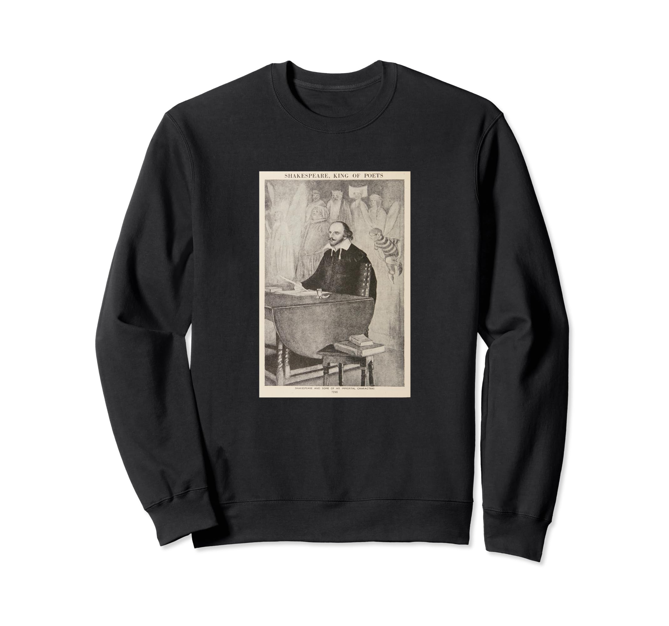 William Shakespeare Story Characters Sweatshirt - Graphic Print Men Women - T-Shirt, Sweatshirt, Hoodie