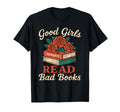 Good Read Bad Books Skeleton Reader T-Shirt - Trendy Graphic Men Women - T-Shirt, Sweatshirt, Hoodie