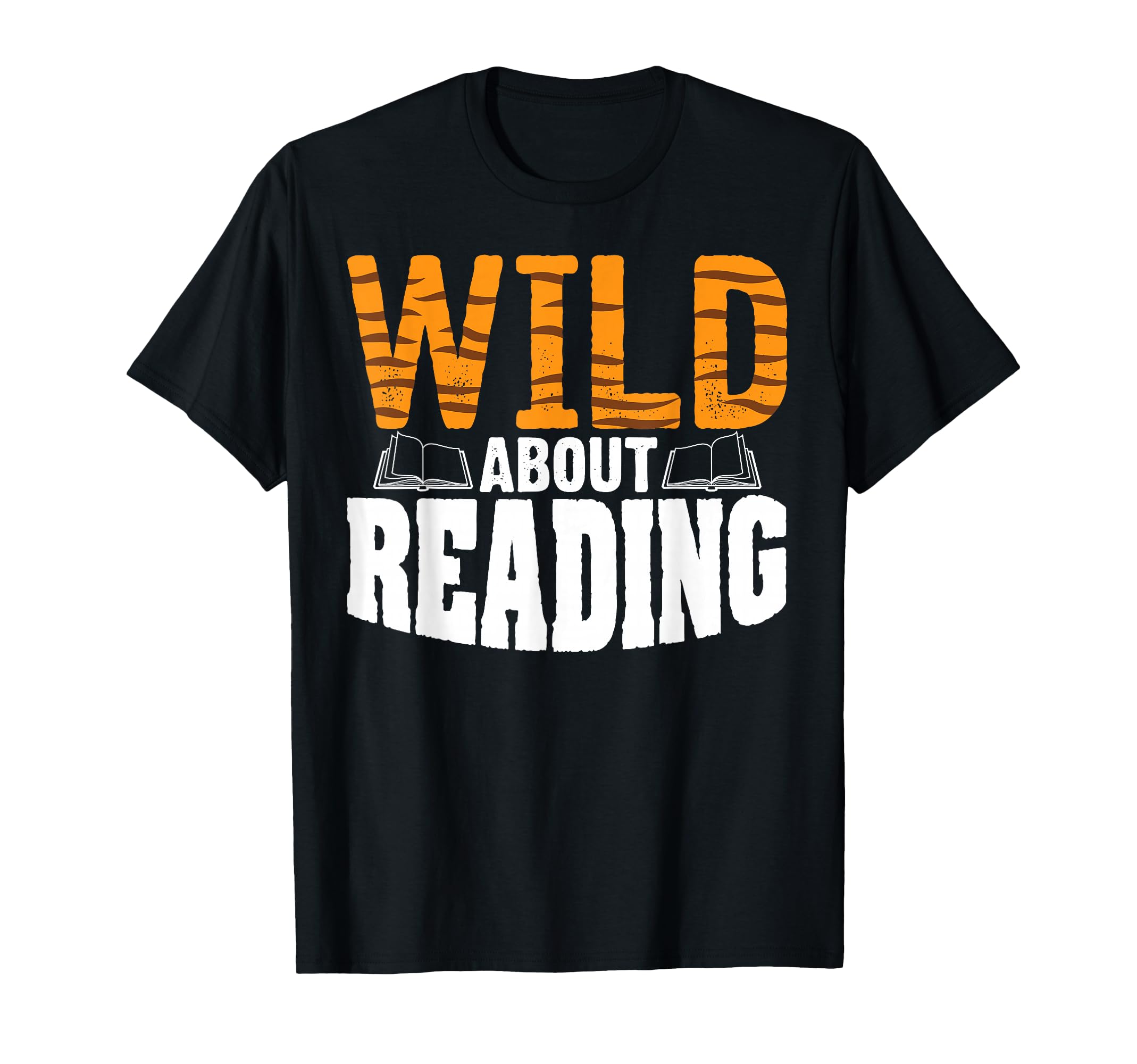 Wild About Reading Funny Animal T-Shirt - Aesthetic Graphic Men Women - T-Shirt, Sweatshirt, Hoodie