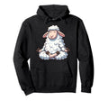 Meditation Sheep Yoga Pose Hoodie - Casual Everyday Wear Men Women - T-Shirt, Sweatshirt, Hoodie