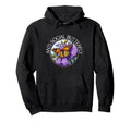 Anti Social Butterfly Hoodie - Graphic Print for Adults - T-Shirt, Sweatshirt, Hoodie