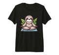 Meditation Sloth Yoga Pose Relaxing T-Shirt - Aesthetic Graphic Unisex - T-Shirt, Sweatshirt, Hoodie