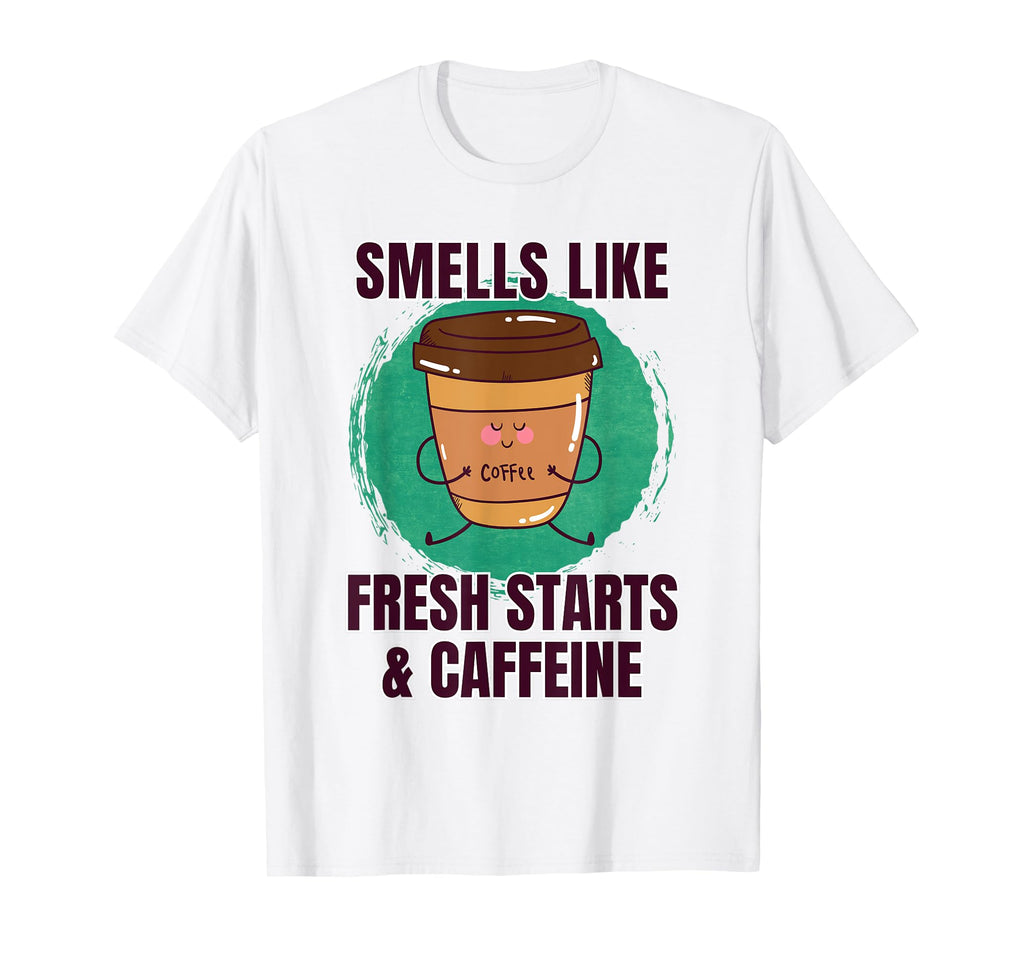 Funny Coffee Yoga Mindfulness T-Shirt - Custom Art Print for Adults - T-Shirt, Sweatshirt, Hoodie