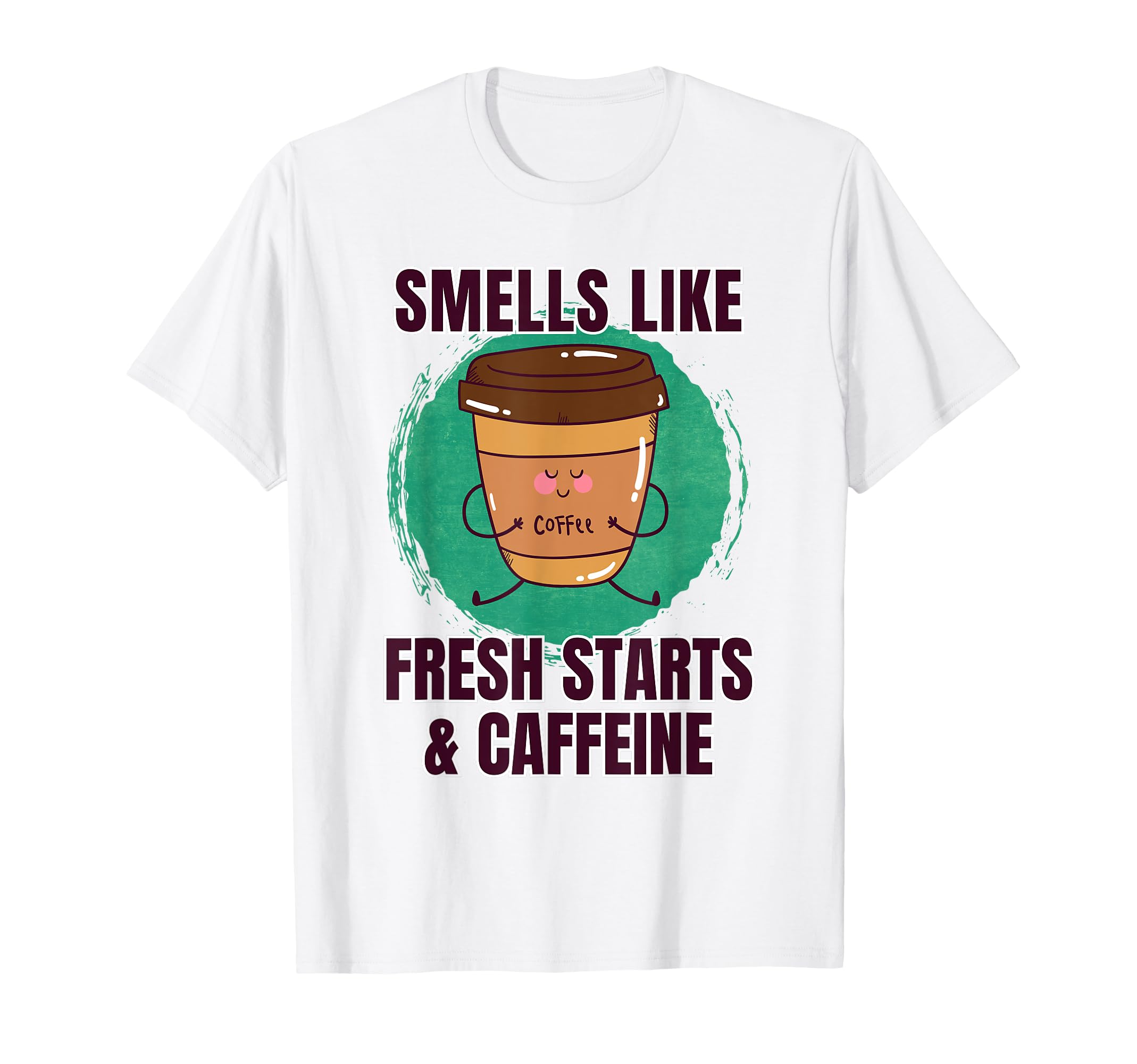 Funny Coffee Yoga Mindfulness T-Shirt - Custom Art Print for Adults - T-Shirt, Sweatshirt, Hoodie
