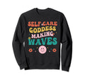 Funny Self Care Love Wellness Mental Sweatshirt - Graphic Print Unisex - T-Shirt, Sweatshirt, Hoodie
