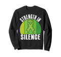 Strength Silence Mental Health Sweatshirt - Aesthetic Graphic Unisex - T-Shirt, Sweatshirt, Hoodie