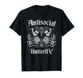 Sarcastic Antisocial Butterfly T-Shirt - Custom Art Print Men Women - T-Shirt, Sweatshirt, Hoodie