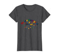 Neurodivergent Proud Colorful Brain T-Shirt - Custom Art Print Men Women - T-Shirt, Sweatshirt, Hoodie