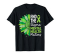 Mental Health Matters Awareness End T-Shirt - Unique Graphic Men Women - T-Shirt, Sweatshirt, Hoodie