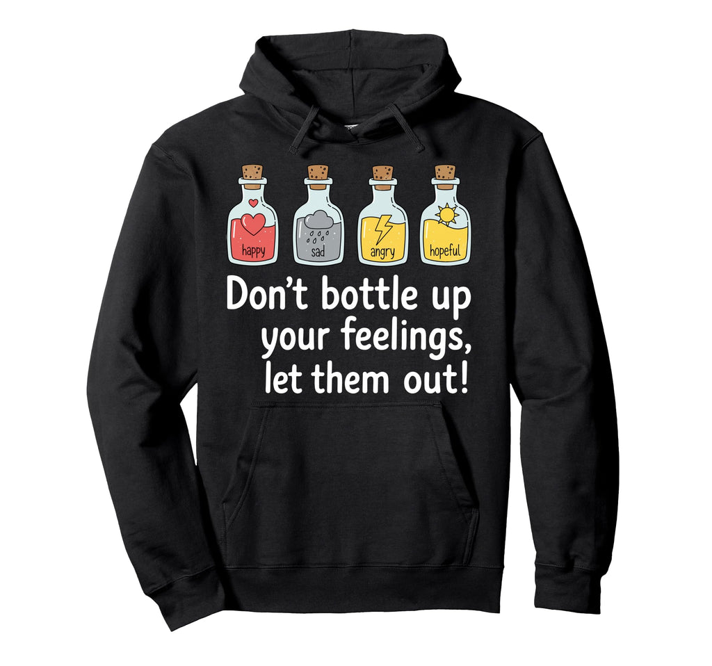 Dont Ghost Your Feelings Mental Hoodie - Custom Art Print for Adults - T-Shirt, Sweatshirt, Hoodie