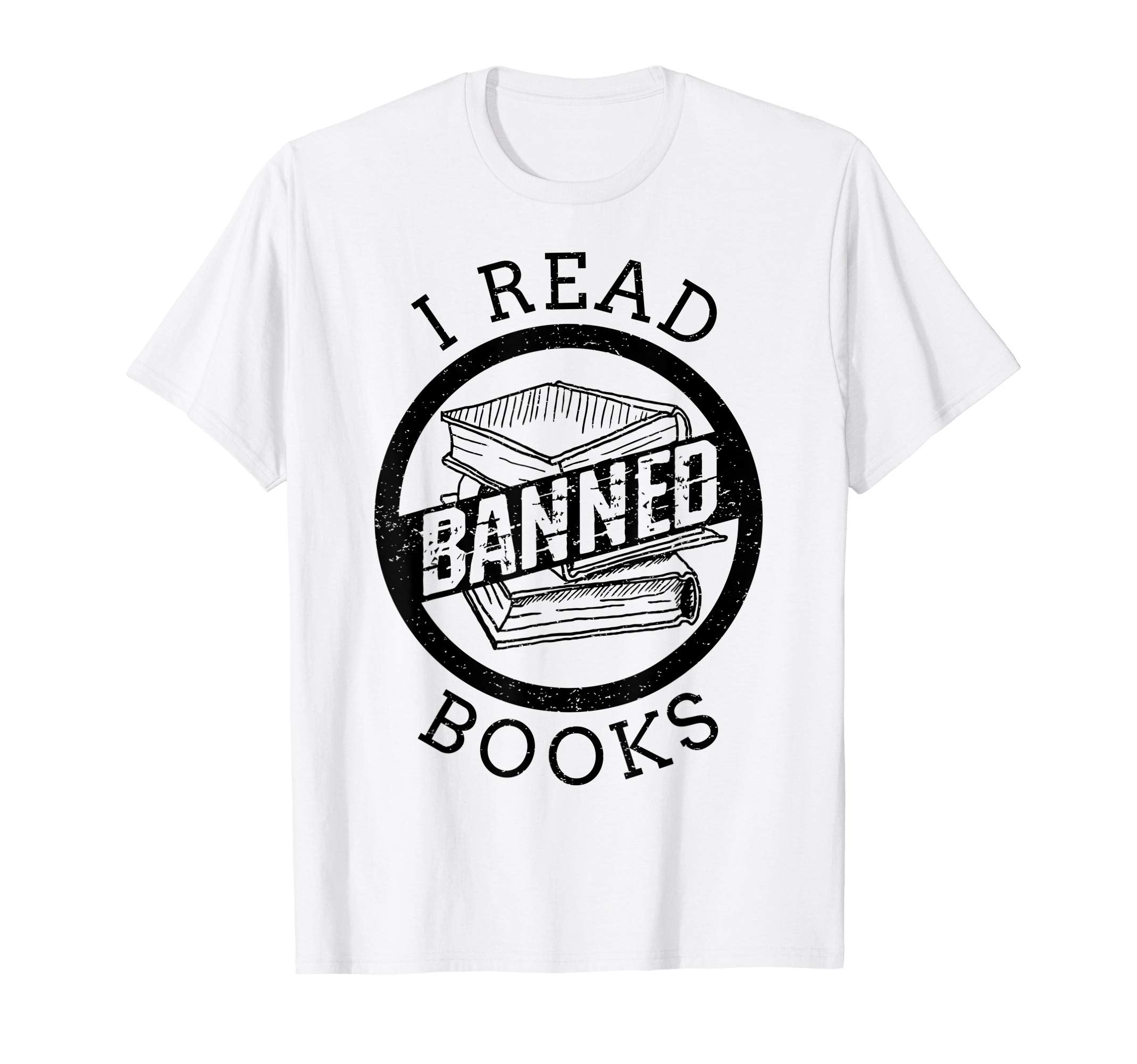 Bibliophile Book Nerd I Read Banned T-Shirt - Unique Graphic Men Women - T-Shirt, Sweatshirt, Hoodie