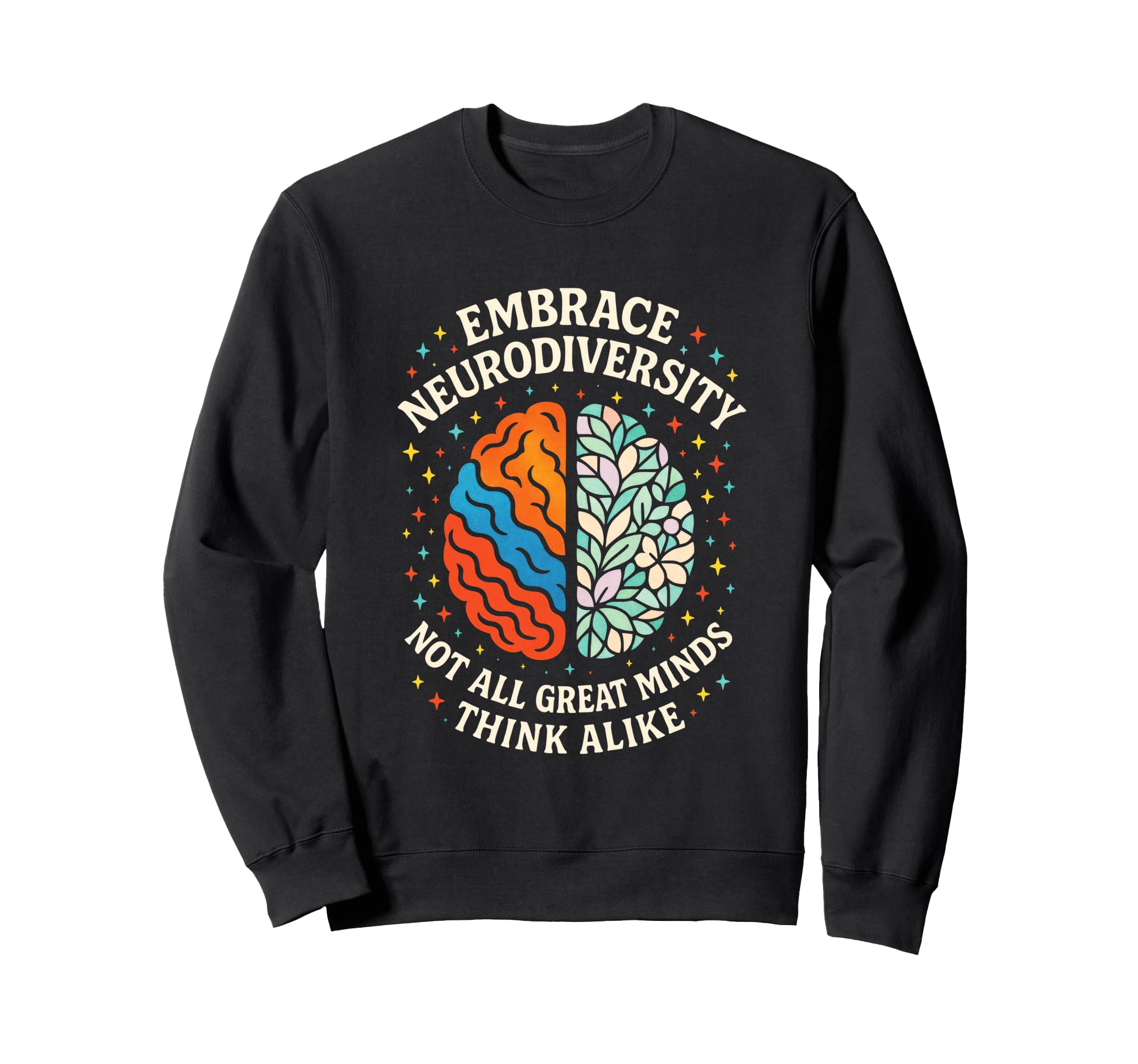 Embrace Neurodiversity Autism Sweatshirt - Streetwear Style for Adults - T-Shirt, Sweatshirt, Hoodie
