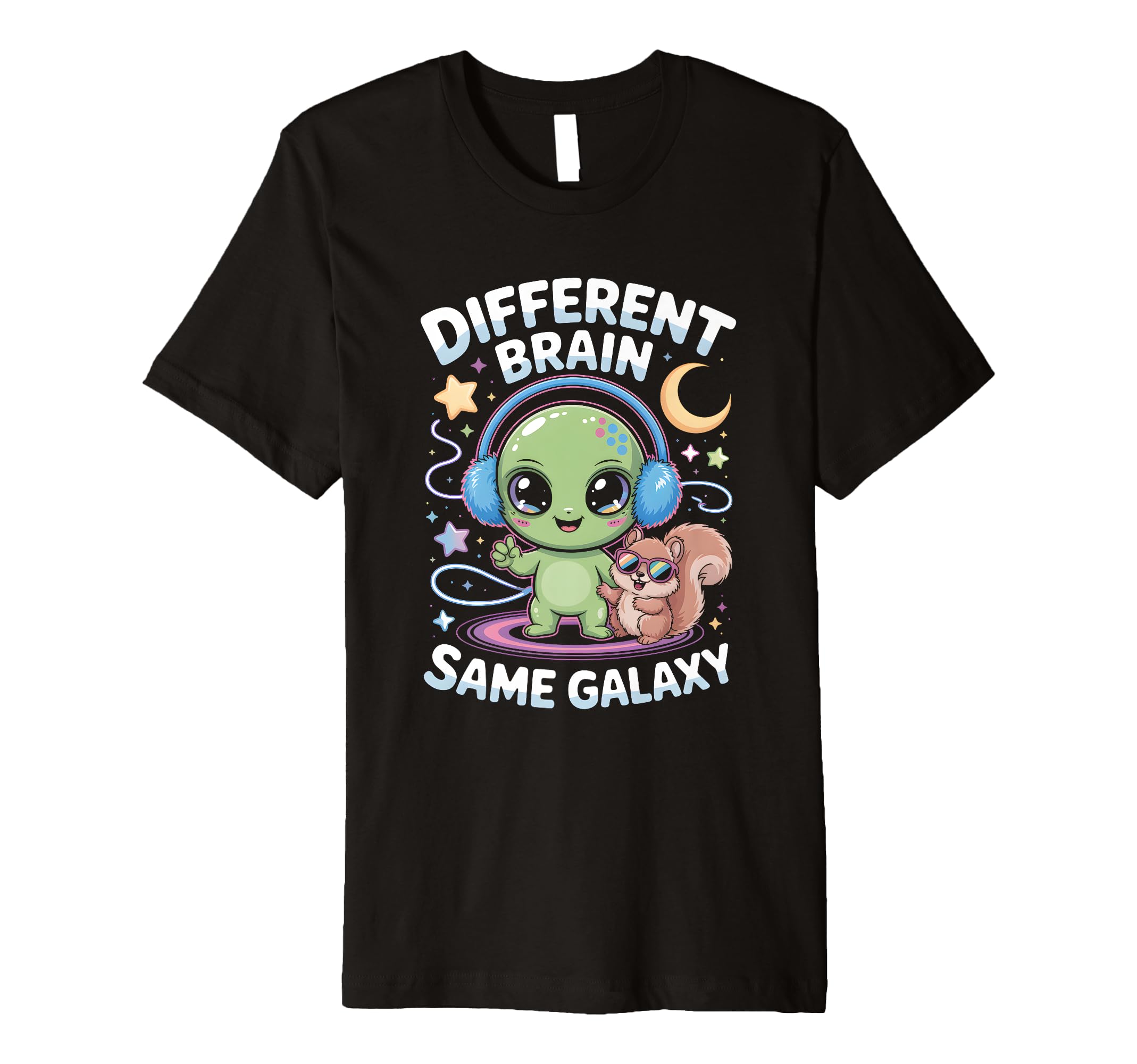 Neurodiverse Different Brain Same T-Shirt - Unique Graphic for Adults - T-Shirt, Sweatshirt, Hoodie