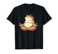 Meditation Frog Toad Yoga Pose T-Shirt - Casual Everyday Wear Unisex - T-Shirt, Sweatshirt, Hoodie