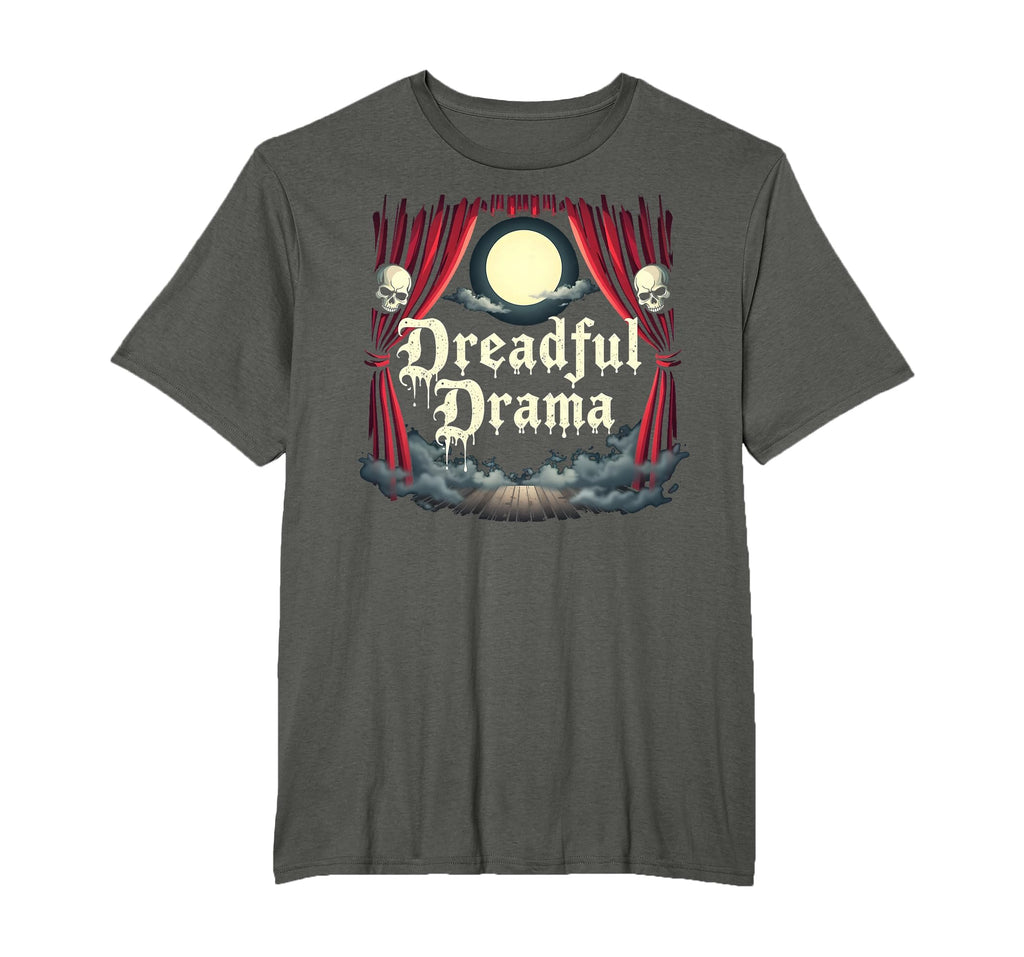 Halloween Literature Dreadful Drama T-Shirt - Unique Graphic Men Women - T-Shirt, Sweatshirt, Hoodie