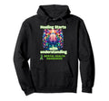 May We Wear Green Ribbon Mental Hoodie - Fun Novelty Design for Adults - T-Shirt, Sweatshirt, Hoodie
