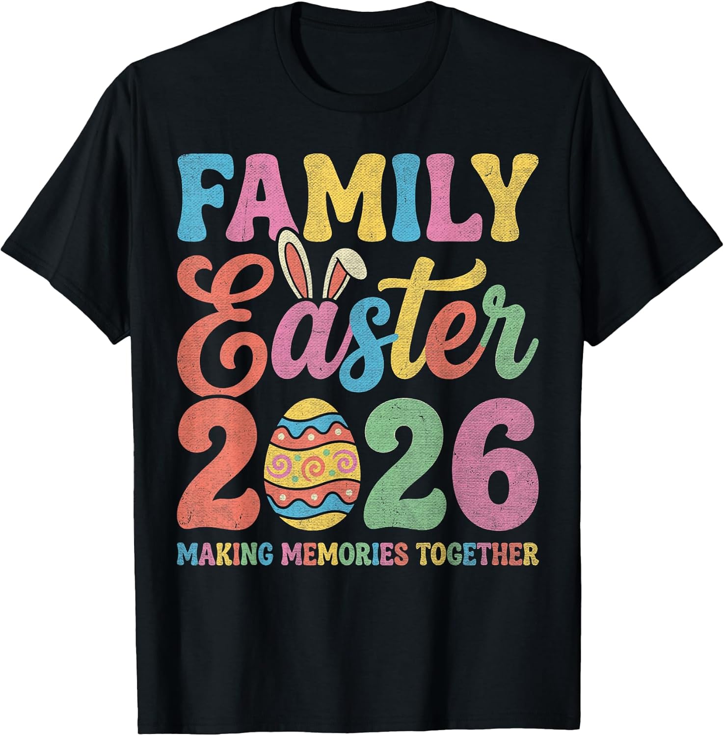 Making Memories Together Easter Day Family Bunny Unisex T-shirt, Sweatshirt, Hoodie, Long Sleeve Tee - T-Shirt, Sweatshirt, Hoodie