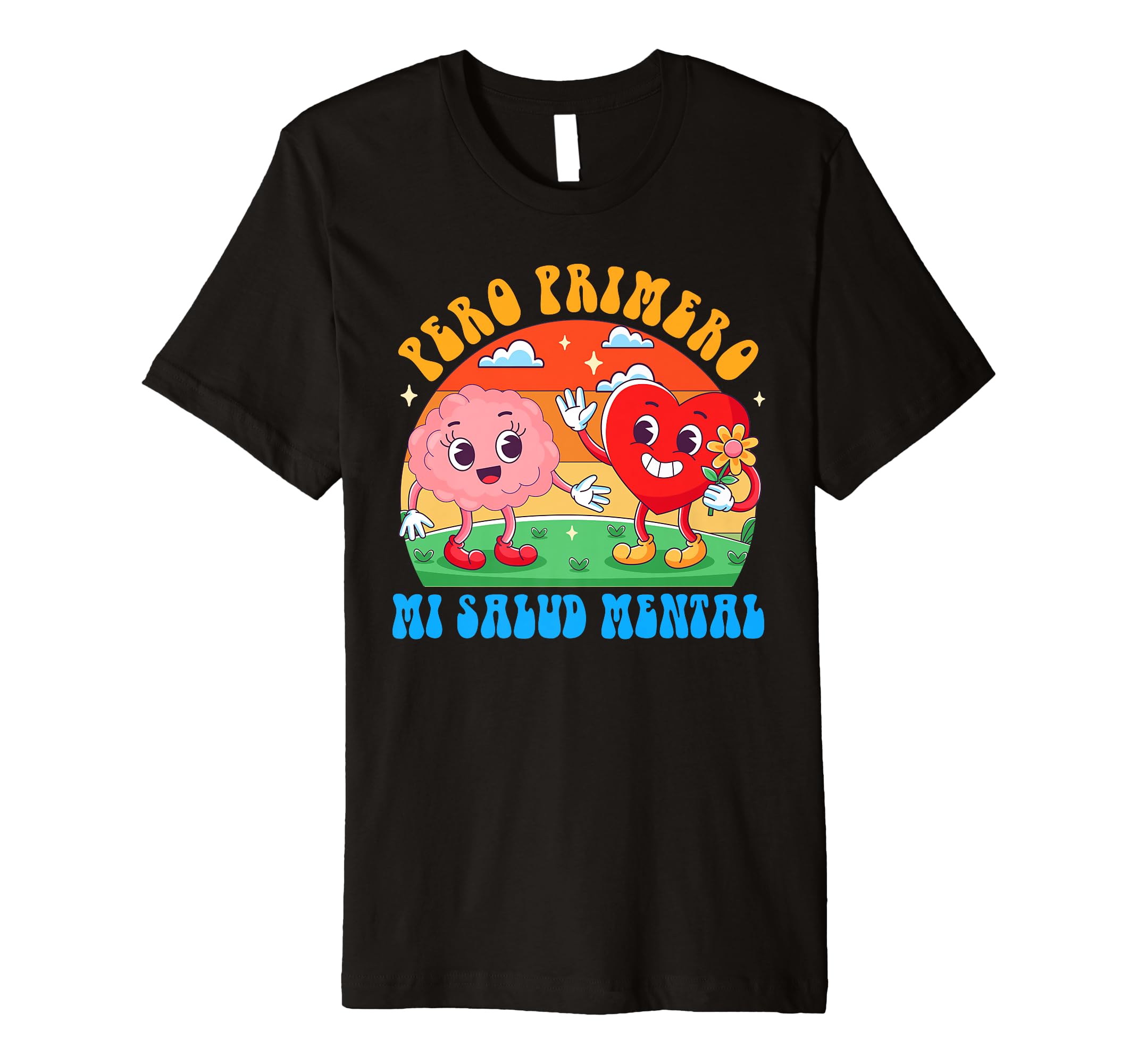 Mental Health Therapist Spanish T-Shirt - Casual Everyday Wear Men Women - T-Shirt, Sweatshirt, Hoodie
