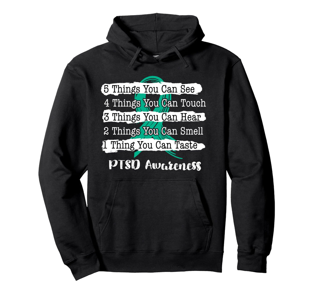 Grounding Technique Mental Health Hoodie - Casual Everyday Wear Men Women - T-Shirt, Sweatshirt, Hoodie