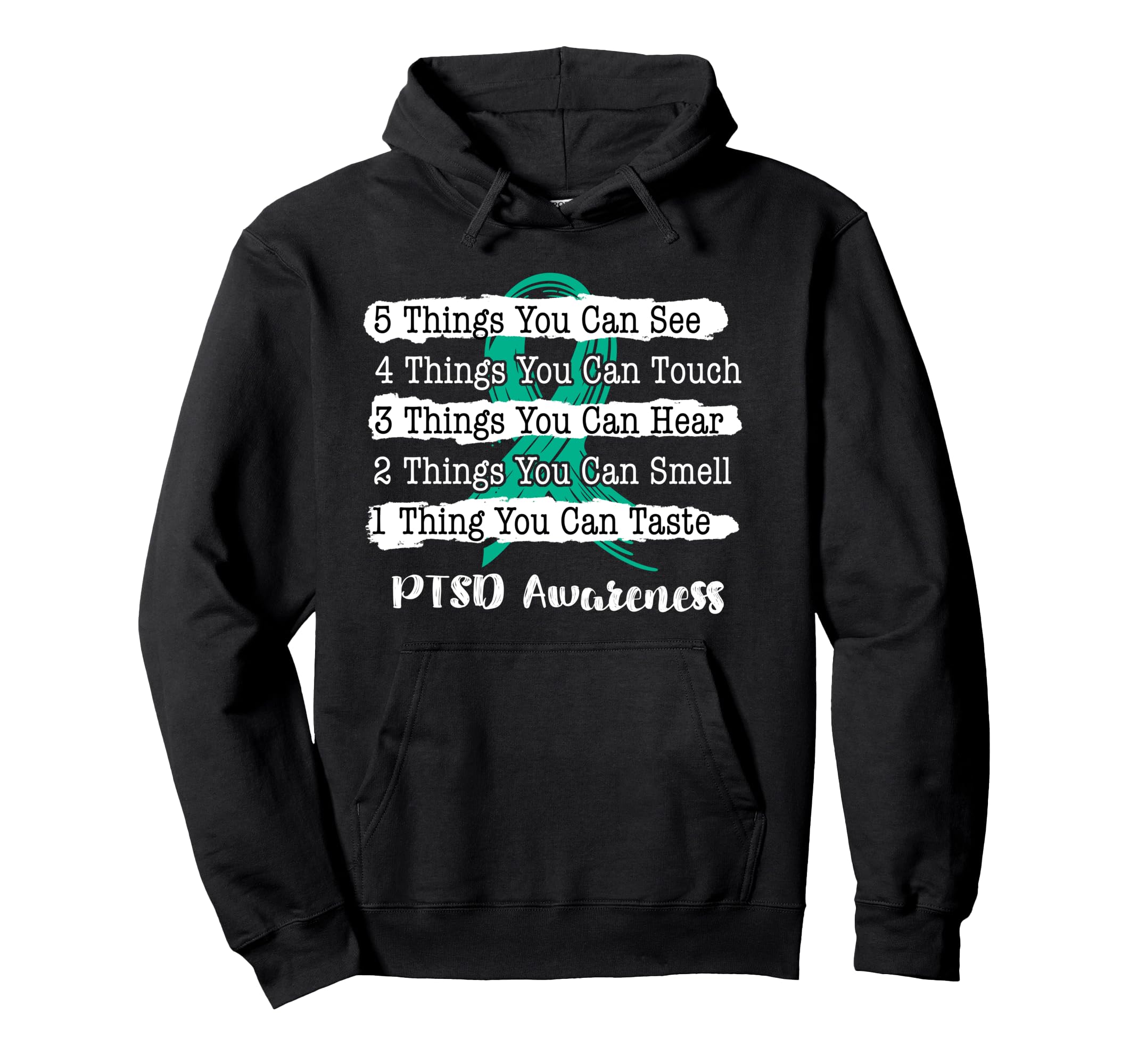 Grounding Technique Mental Health Hoodie - Casual Everyday Wear Men Women - T-Shirt, Sweatshirt, Hoodie