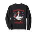Overstimulated But Festive Goose Sweatshirt - Novelty Apparel for Adults - T-Shirt, Sweatshirt, Hoodie