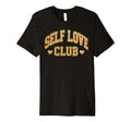 Self Love Club Gift Fancy Gold Diamond T-Shirt - Custom Art Print Men Women - T-Shirt, Sweatshirt, Hoodie
