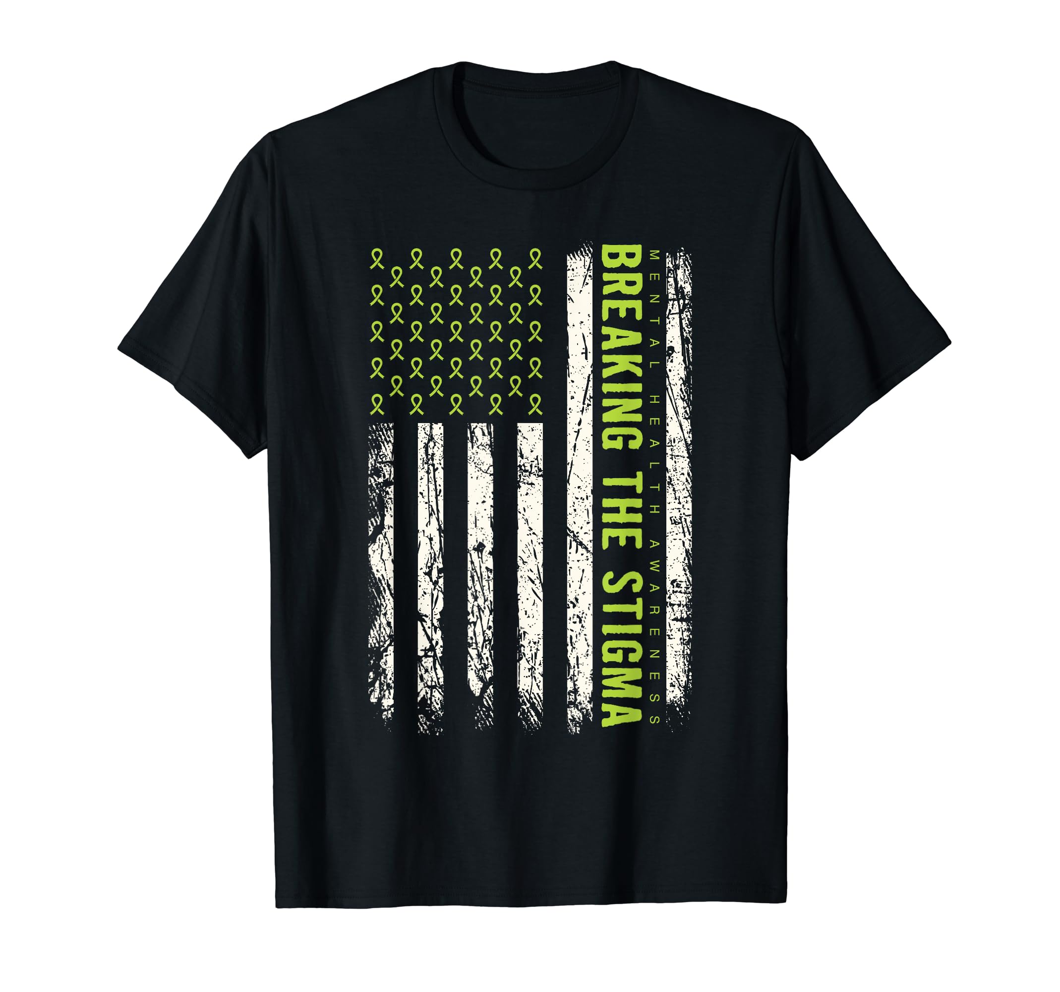 Mental Health Awareness Fight Stigma T-Shirt - Aesthetic Graphic Men Women - T-Shirt, Sweatshirt, Hoodie