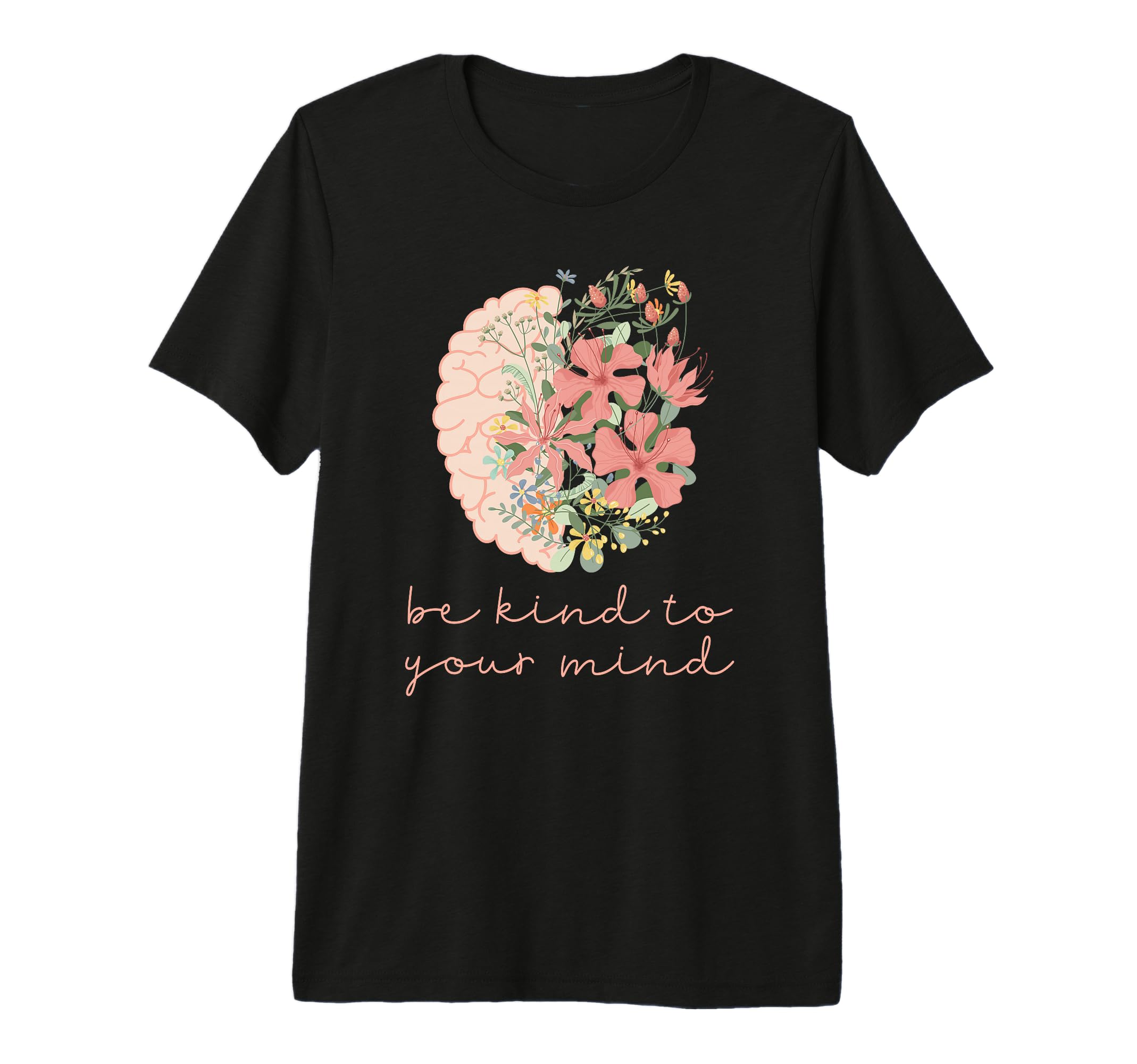 Be Kind To Your Mind Mental Health T-Shirt - Minimalist Print for Adults - T-Shirt, Sweatshirt, Hoodie