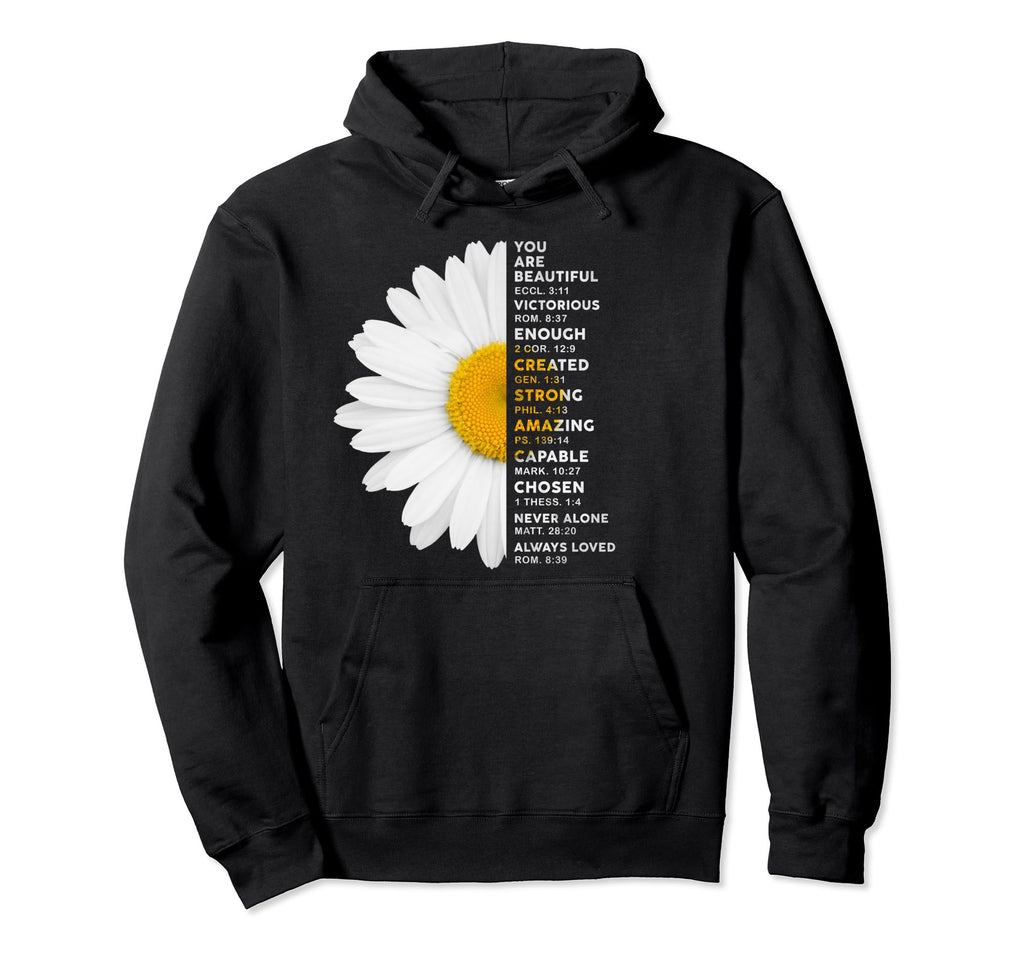 Christian You Are Beautiful Victorious Hoodie - Custom Art Print Unisex - T-Shirt, Sweatshirt, Hoodie