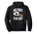 Autism Mom Autism Dad Autistic Son Hoodie - Casual Everyday Wear Unisex - T-Shirt, Sweatshirt, Hoodie
