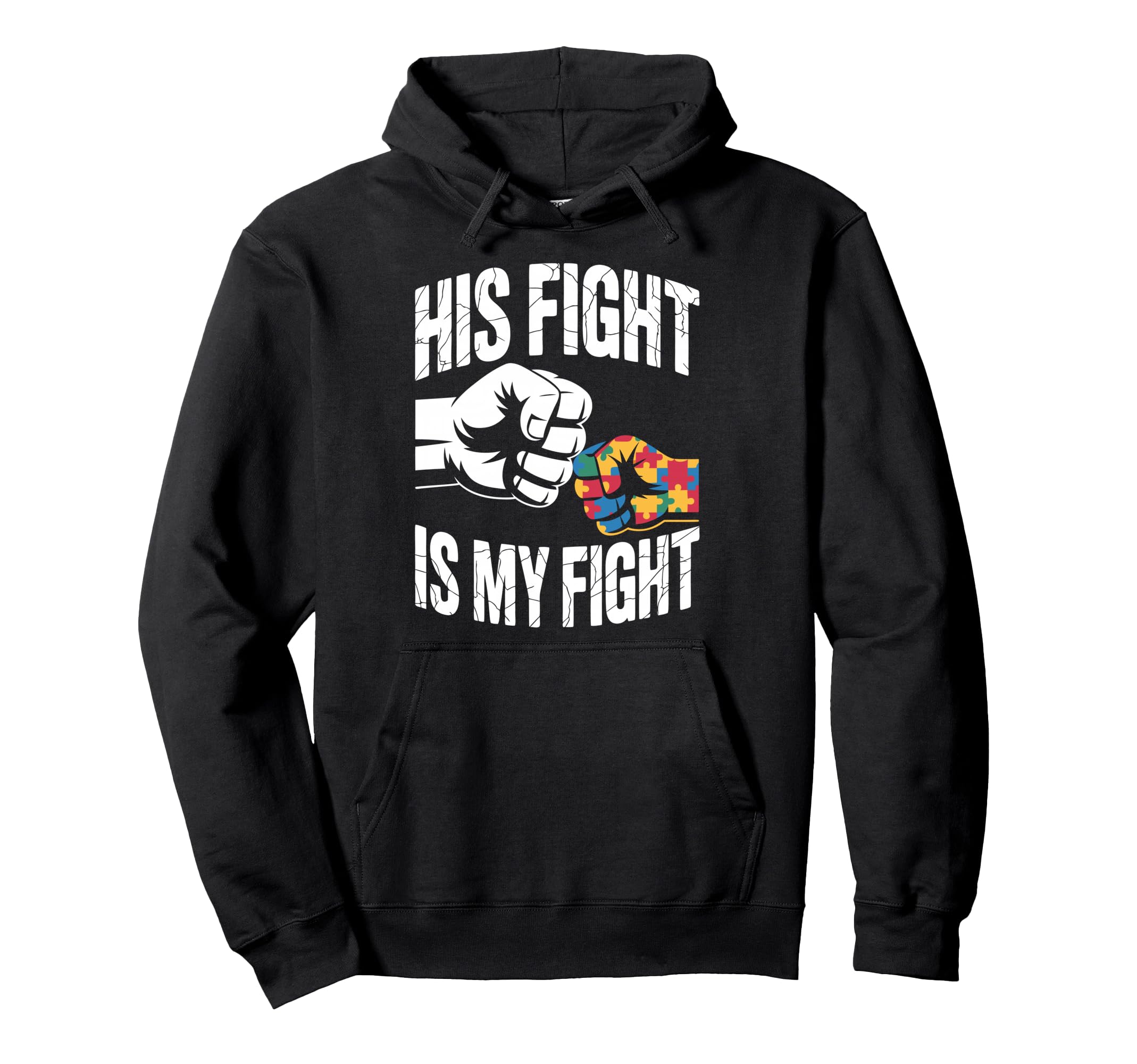 Autism Mom Autism Dad Autistic Son Hoodie - Casual Everyday Wear Unisex - T-Shirt, Sweatshirt, Hoodie