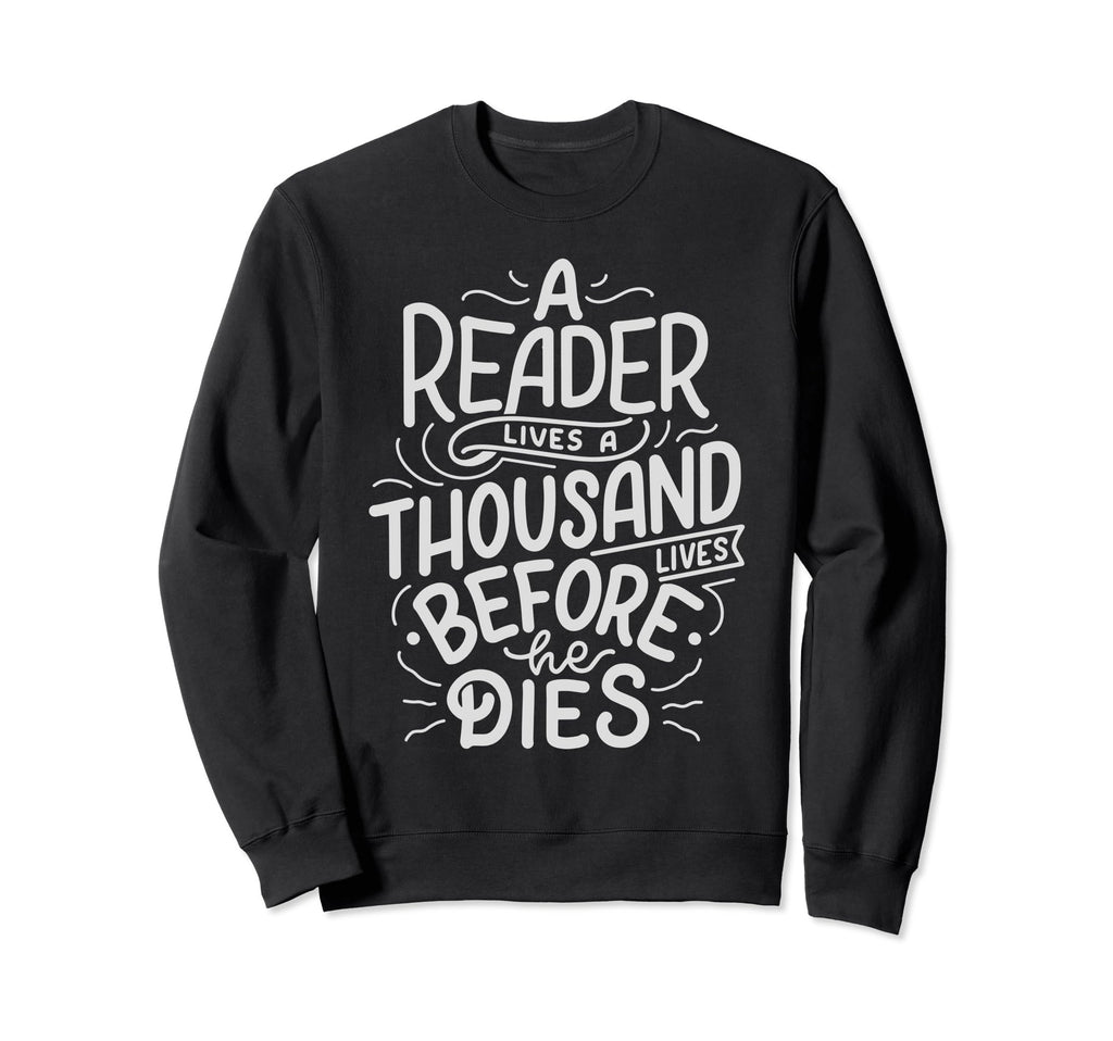 Smut Reader Funny Reading Gift Book Sweatshirt - Custom Art Print Unisex - T-Shirt, Sweatshirt, Hoodie