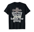 Coffee Gets Me Started Jesus Keeps Me T-Shirt - Aesthetic Graphic Unisex - T-Shirt, Sweatshirt, Hoodie