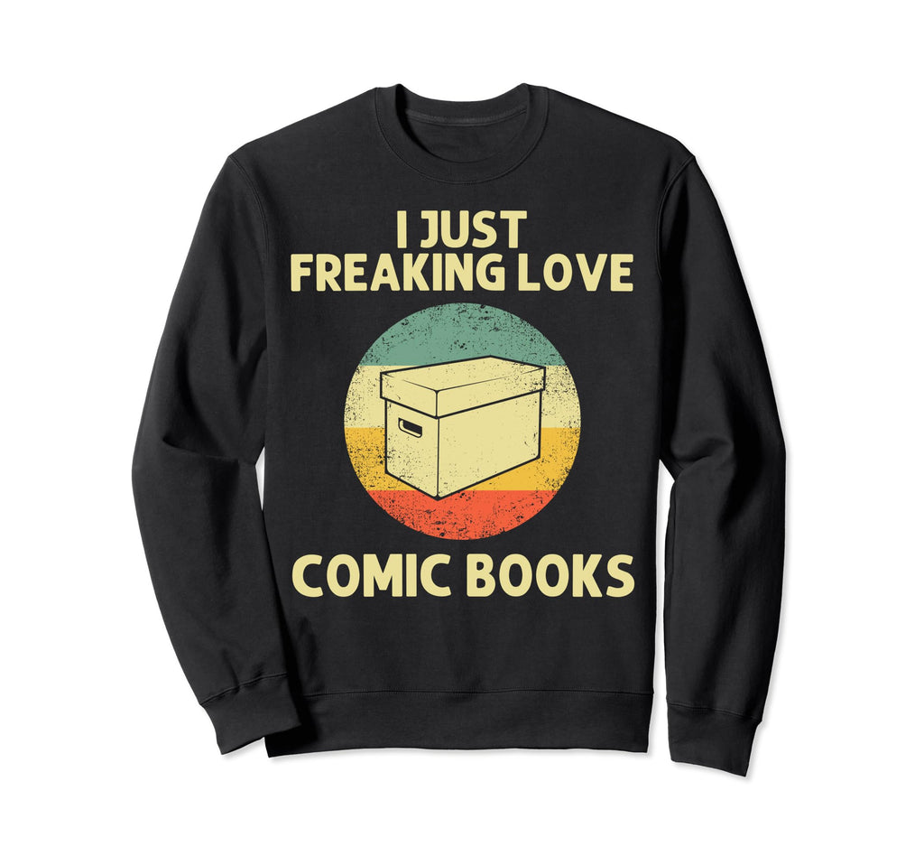 Comic Book Comic Book Lovers Sweatshirt - Streetwear Style for Adults - T-Shirt, Sweatshirt, Hoodie